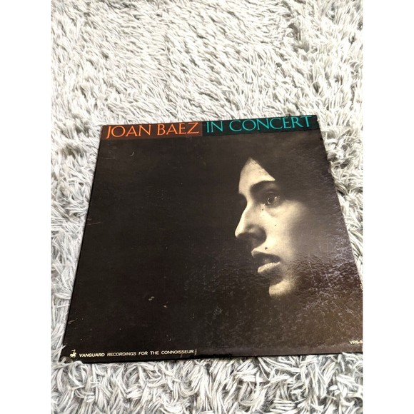 Joan Baez - In Concert 1962 Vinyl Record‎ LP Vanguard VRS-9112 Folk VG Very Good - Picture 2 of 12